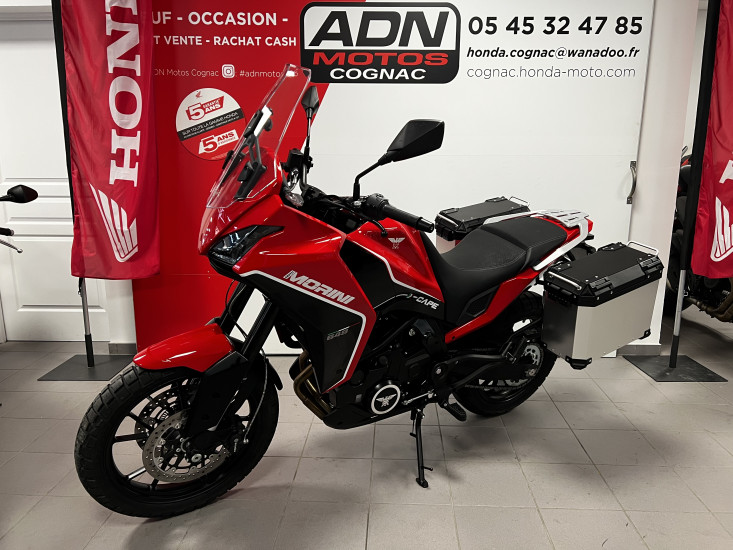 MOTO MORINI X CAPE 650 - COGNAC