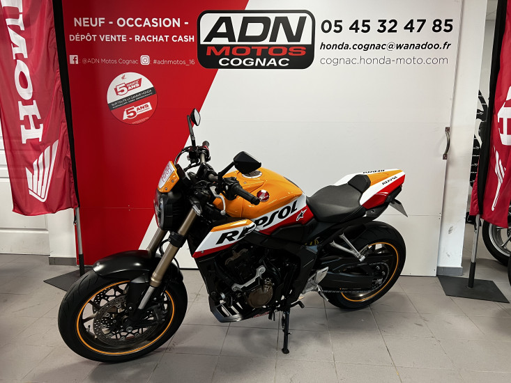 HONDA CB650R ABS REPSOL - COGNAC